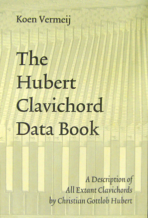 [book cover: The Hubert Clavichord Data Book]